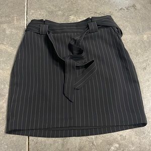 Pin stripe skirt
